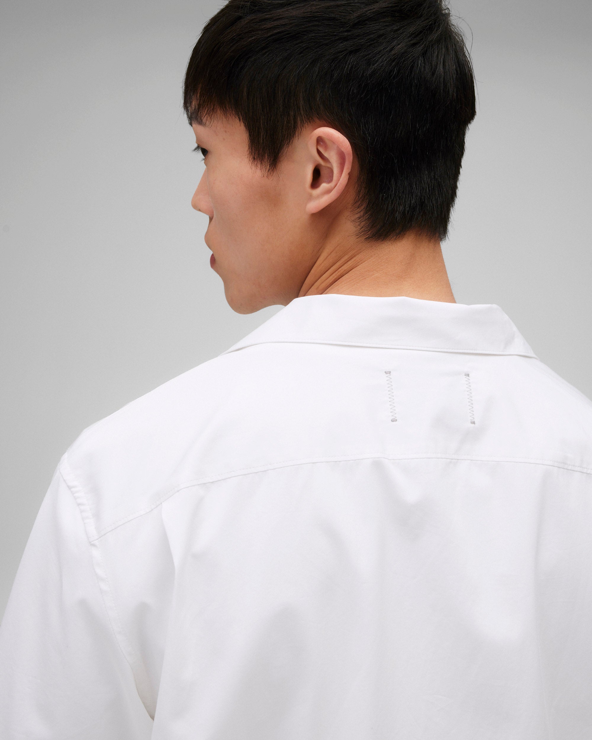 Cotton Poplin Palermo Relaxed Camp Shirt