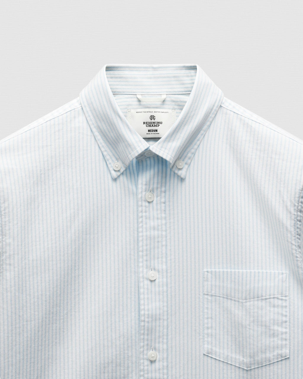 Cotton Oxford Prep Standard Short Sleeve Shirt