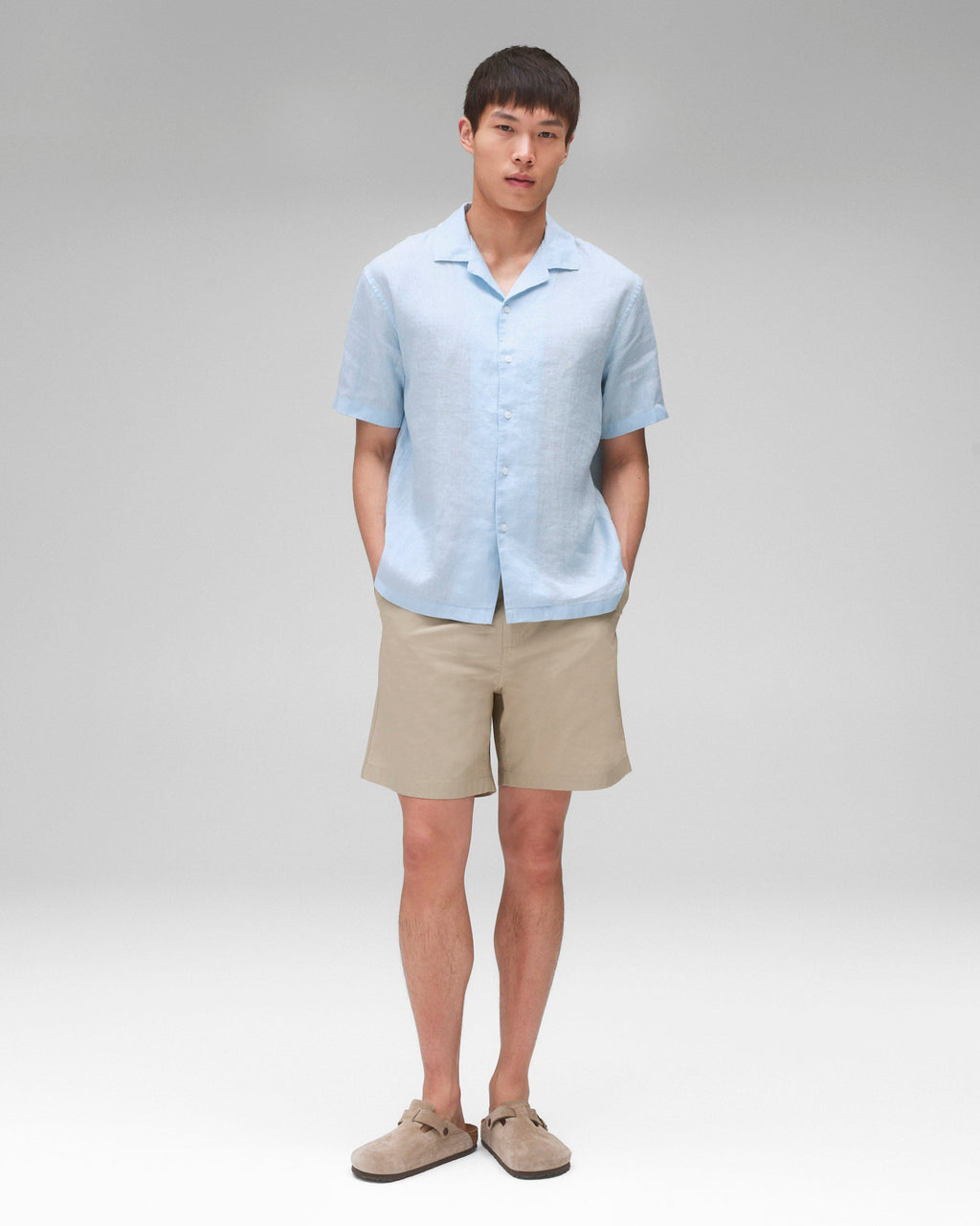 Linen Retreat Relaxed Camp Shirt