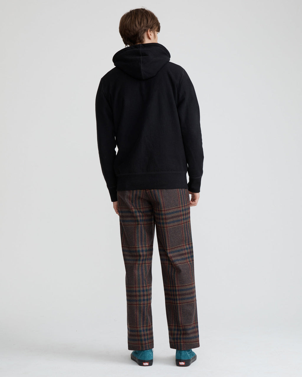 Zip-Up Collar Hoodie
