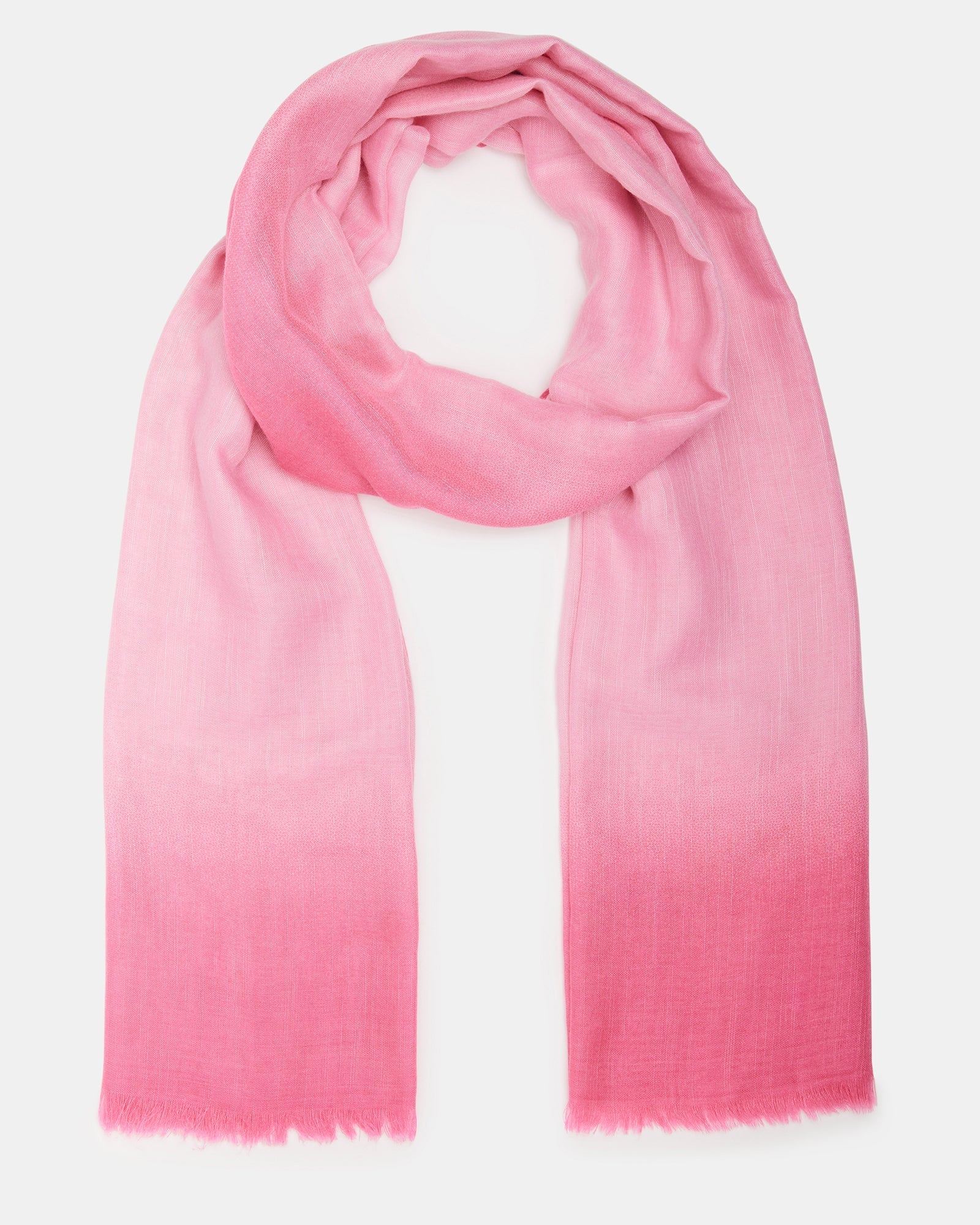 OMBRE SCARF HOT PINK