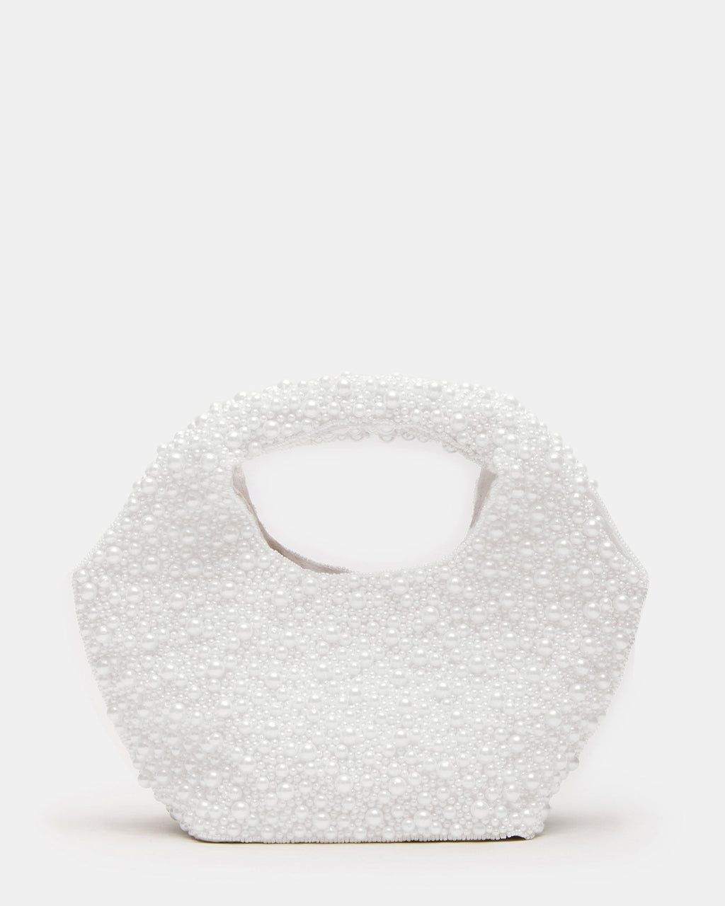 KINSLEY BEADED BAG WHITE