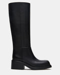 DAVOS BLACK LEATHER
