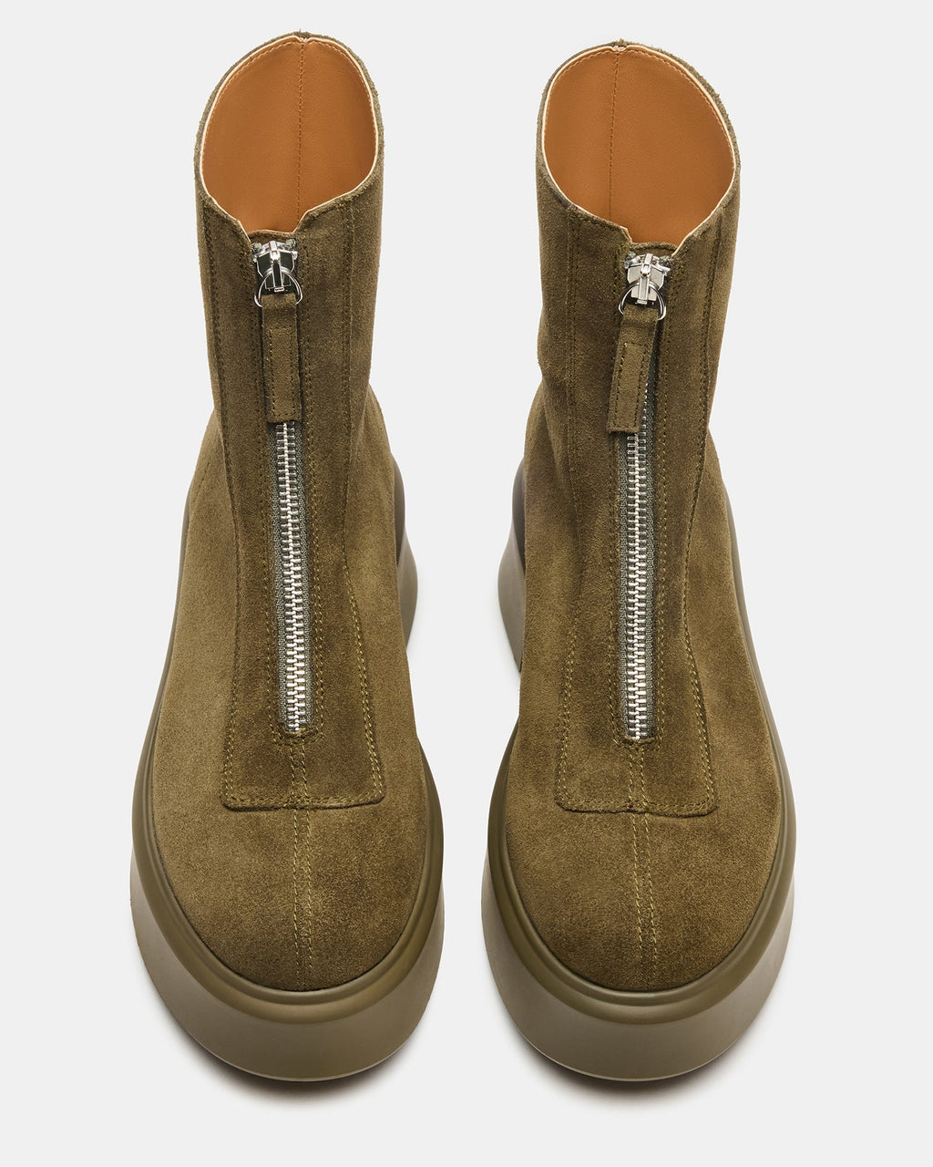 JONES OLIVE SUEDE