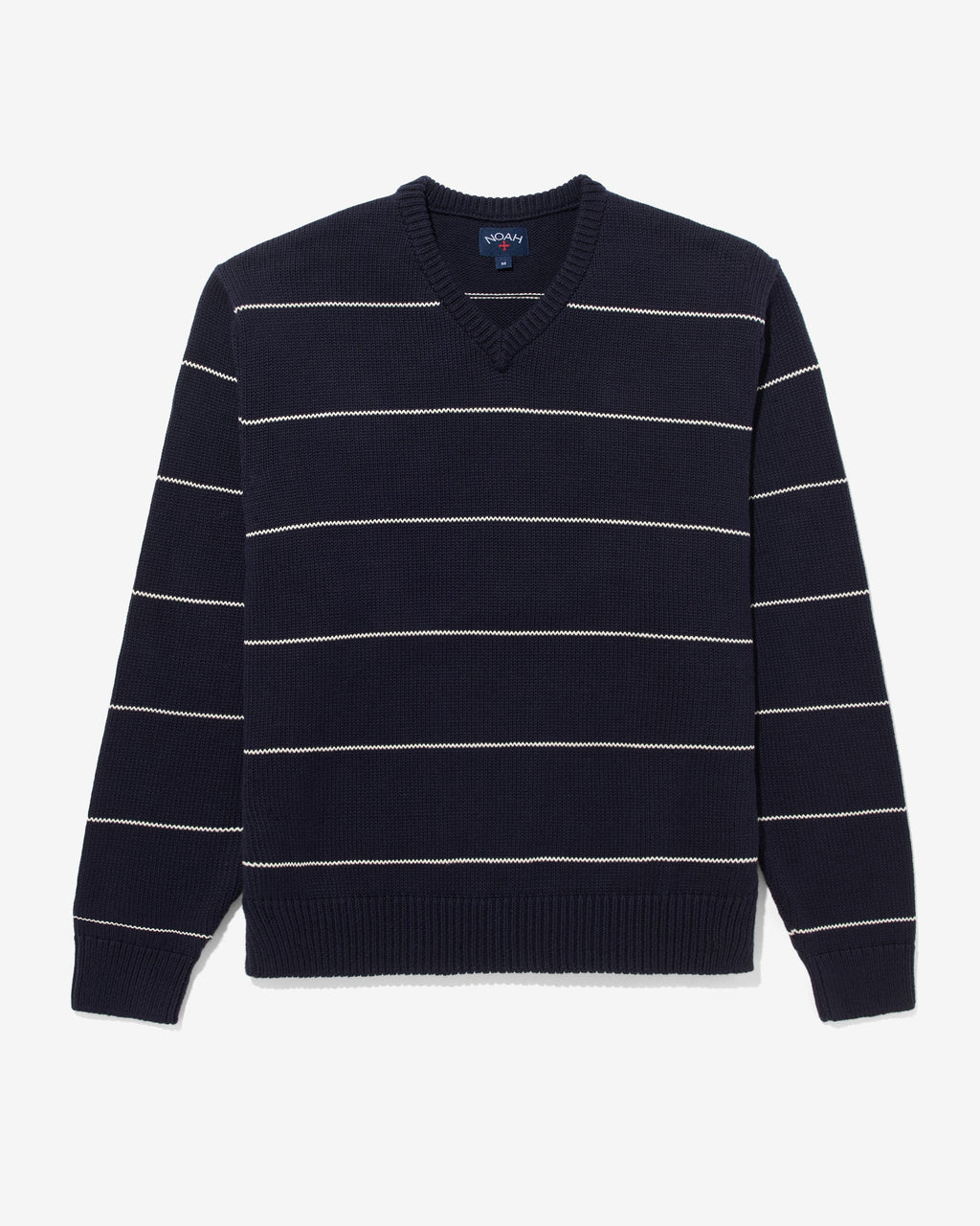 Striped V-Neck Sweater