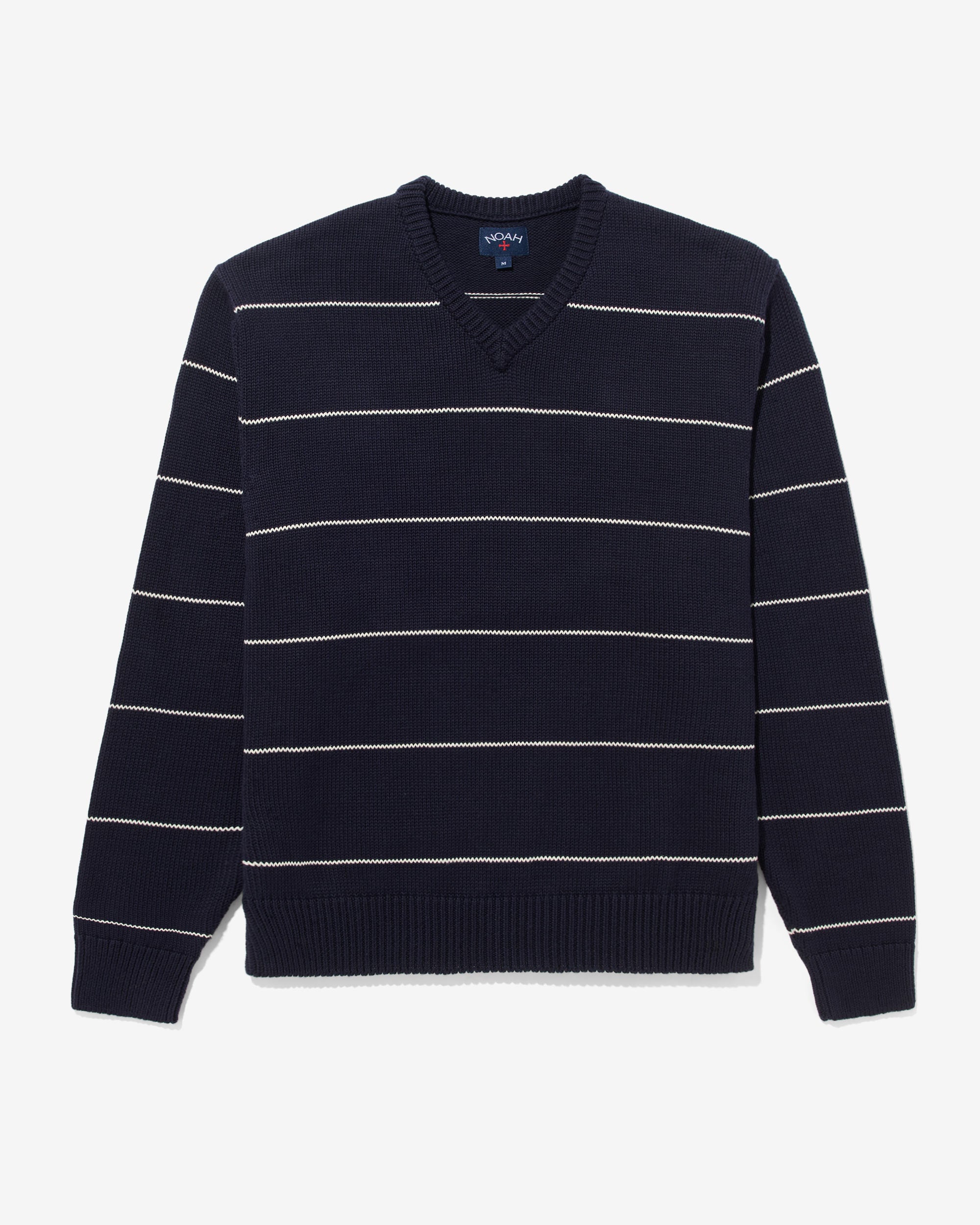 Striped V-Neck Sweater