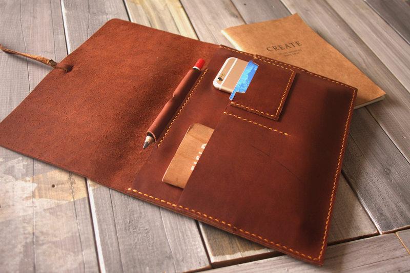 Personalized Leather Surface Book Case Sleeve