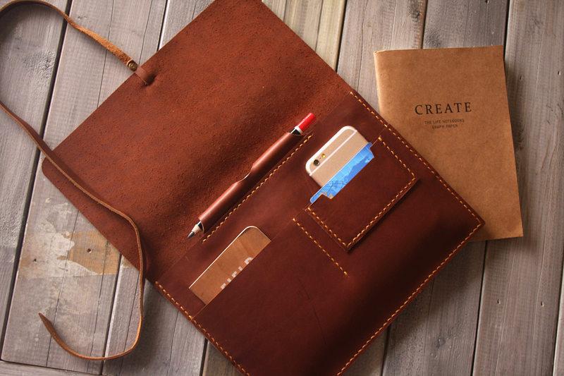 Personalized Leather Surface Book Case Sleeve