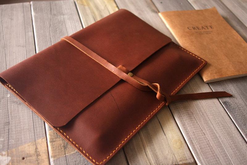 Personalized Leather Surface Book Case Sleeve