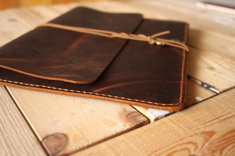 Custom Leather Macbook Pro Laptop Cover