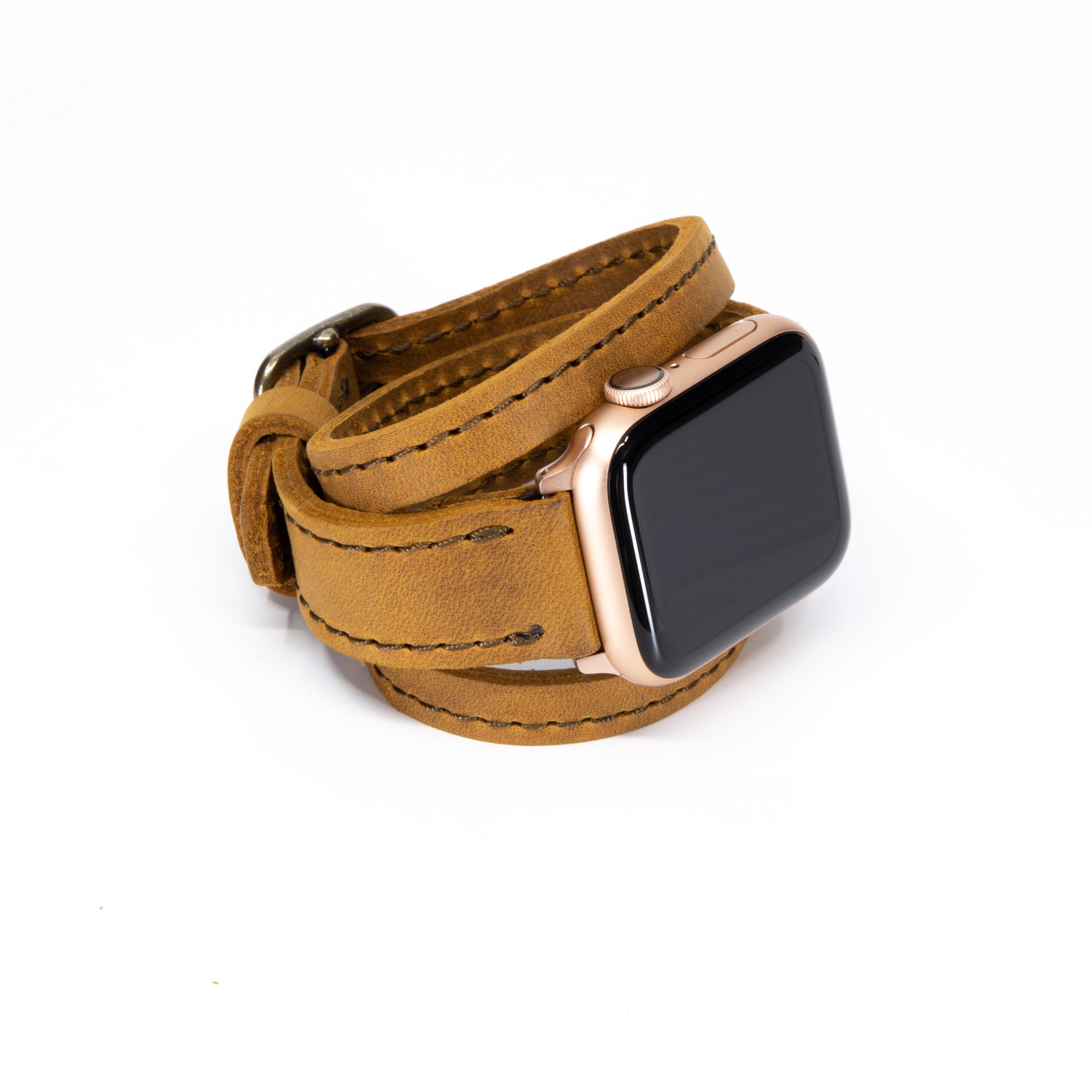 Triple Tour™ Apple Watch Band - Tobacco