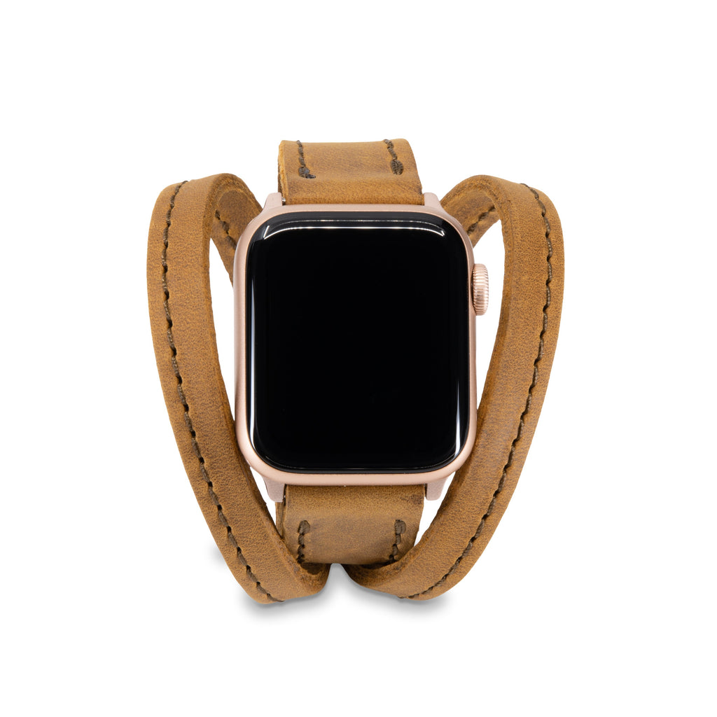 Triple Tour™ Apple Watch Band - Tobacco