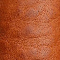 Highley Padded Minerva Italian Leather Watch Strap - Coral