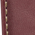 Bracelet en cuir véritable rembourré Whitby en coloris chestnut pastel raffinée