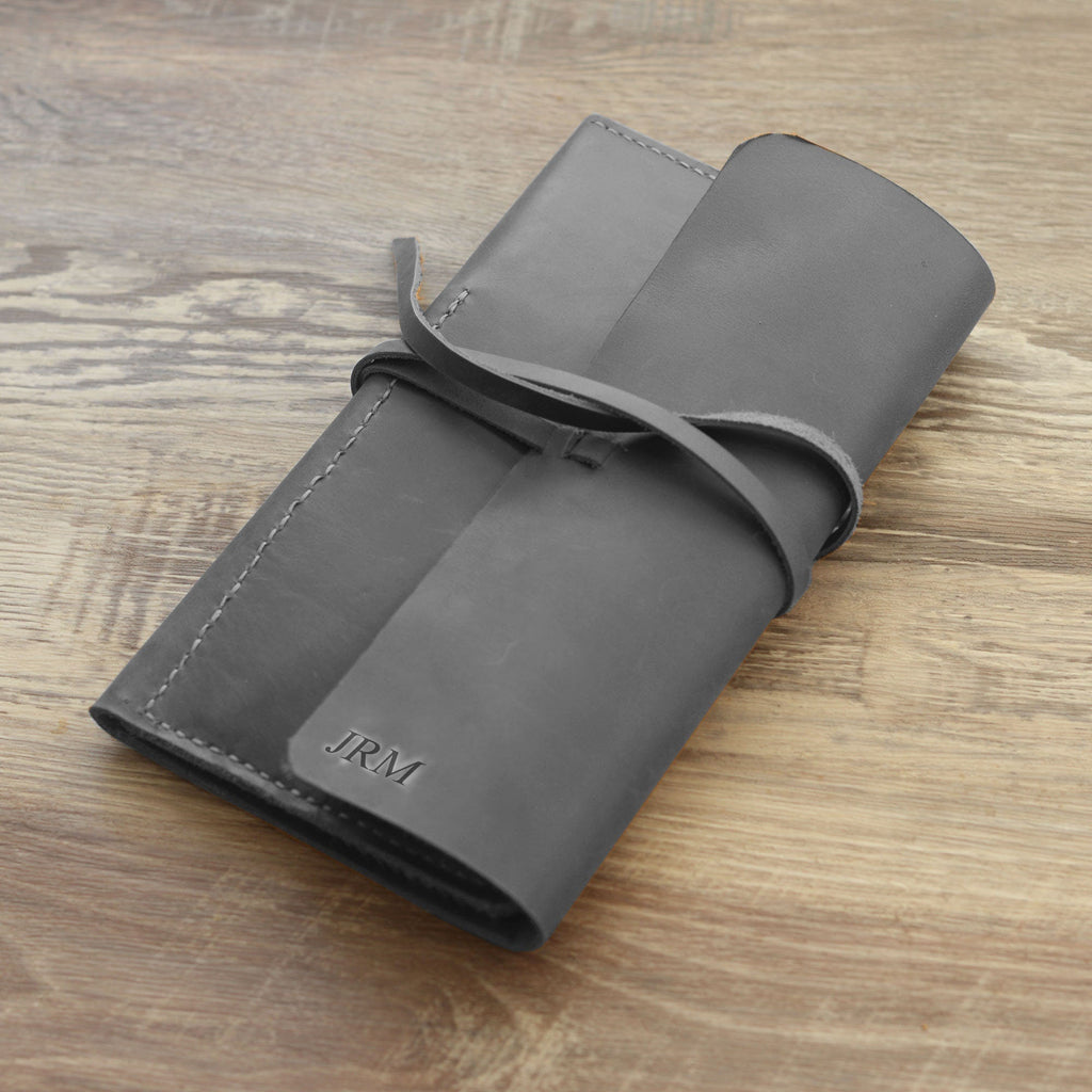 Étui personnalisé en cuir pour ciseaux de coiffure, pochette pour salons, porte-outils pour barbiers et coiffeurs, sac holster pour outils de salon - 211