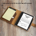Étui en cuir personnalisé pour Kindle Scribe - Plusieurs couleurs disponibles - Modèle 607-SC