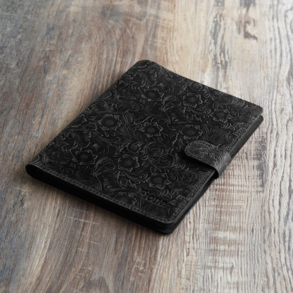 Folio en cuero personalizado para tableta reMarkable - Cuero trabajado a mano - Modelo 607