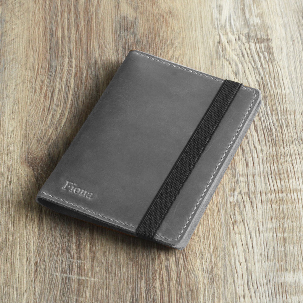 Étui en cuir pour Kindle Paperwhite avec poignée et fermeture élastique - Plusieurs couleurs - K01