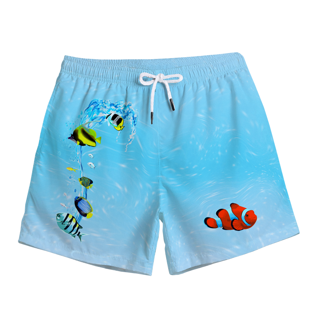 Aqua Terminal Swim Trunks