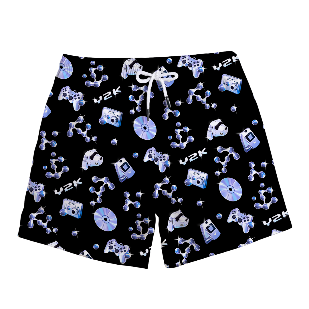 Chrome Age Swim Trunks