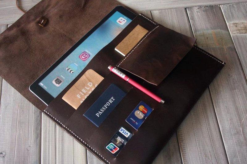 Personalized Leather Surface Pro Sleeve Case