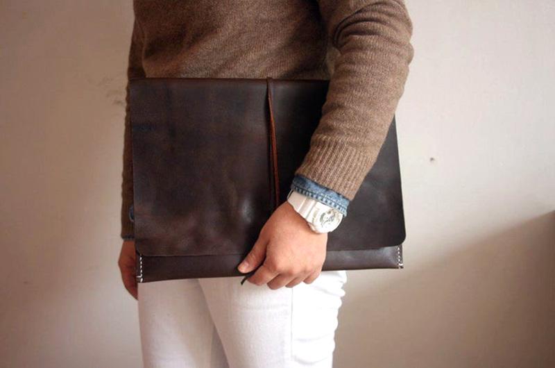 Personalized Leather Surface Pro Sleeve Case
