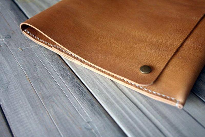 Personalized Leather iPad Pro 12.9 Sleeve Covers
