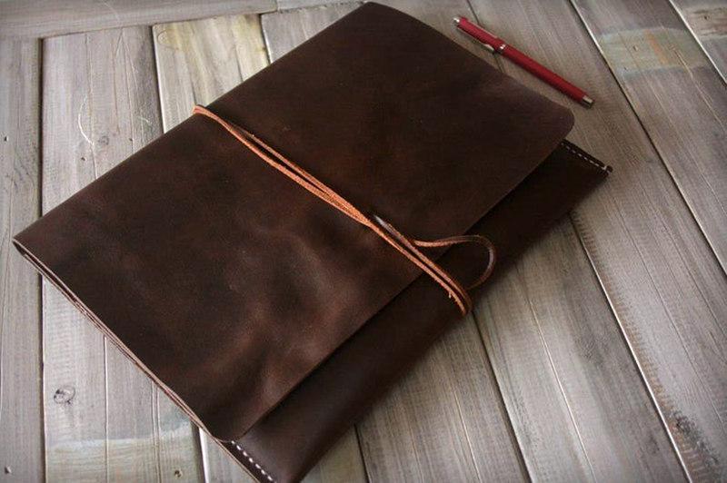 Personalized Leather Surface Pro Sleeve Case