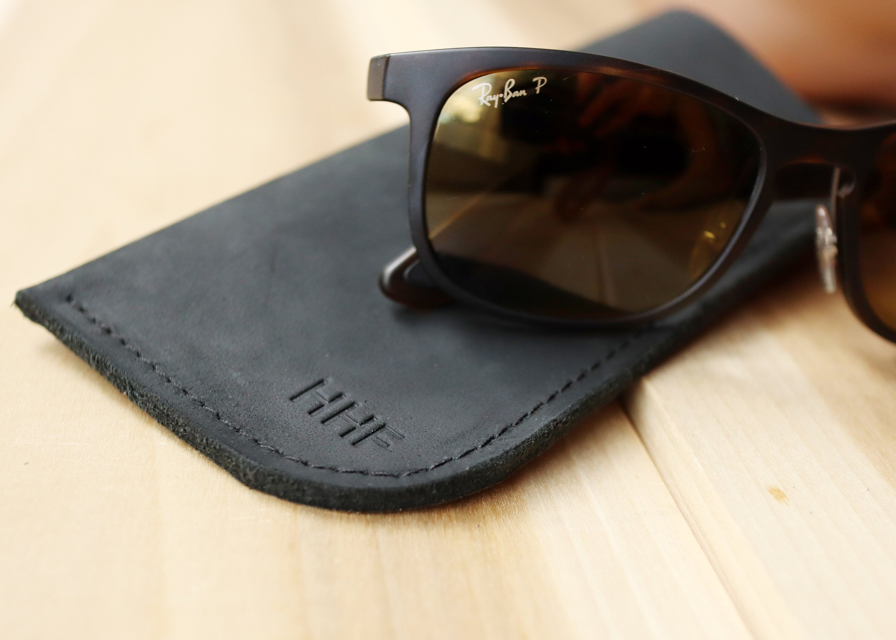 Leather Glasses Case, Sleeve, Sunglasses