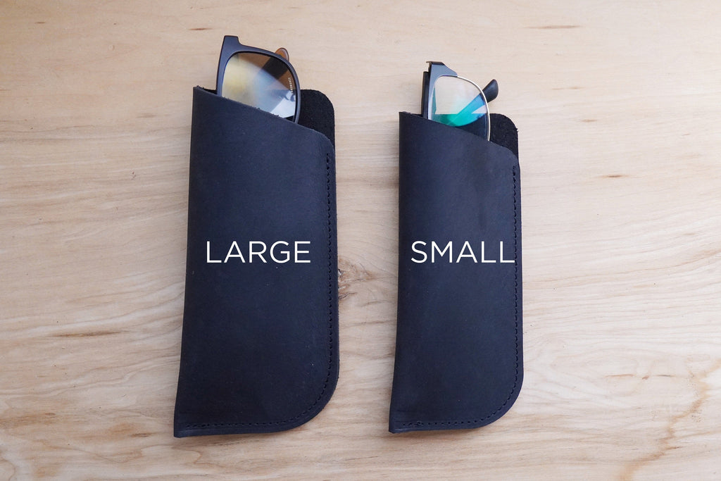 Leather Glasses Case, Sleeve, Sunglasses