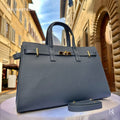 Italian Handmade Leather Bags for Women Purse from Florence, tote handbag, gold hardware