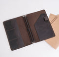 Leather planner cover refillable, Planner cover 2025, A5 planner cover leather, A4 planner cover handmade, B5 planner covers