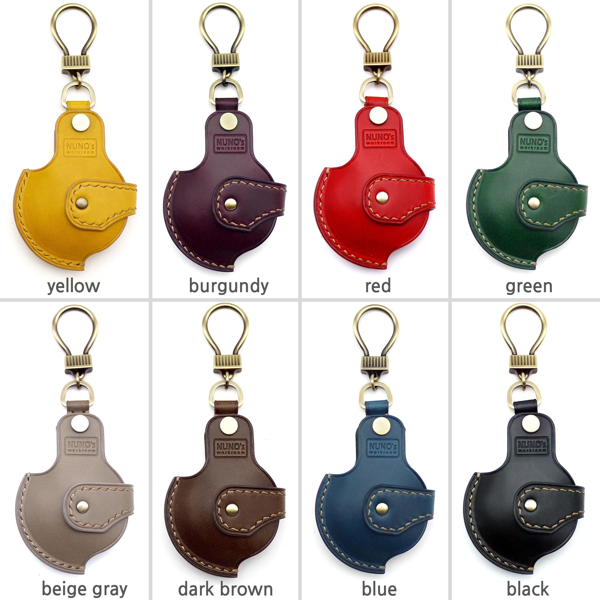 Leather Mini Cooper Key Fob Cover: Handmade Key Case