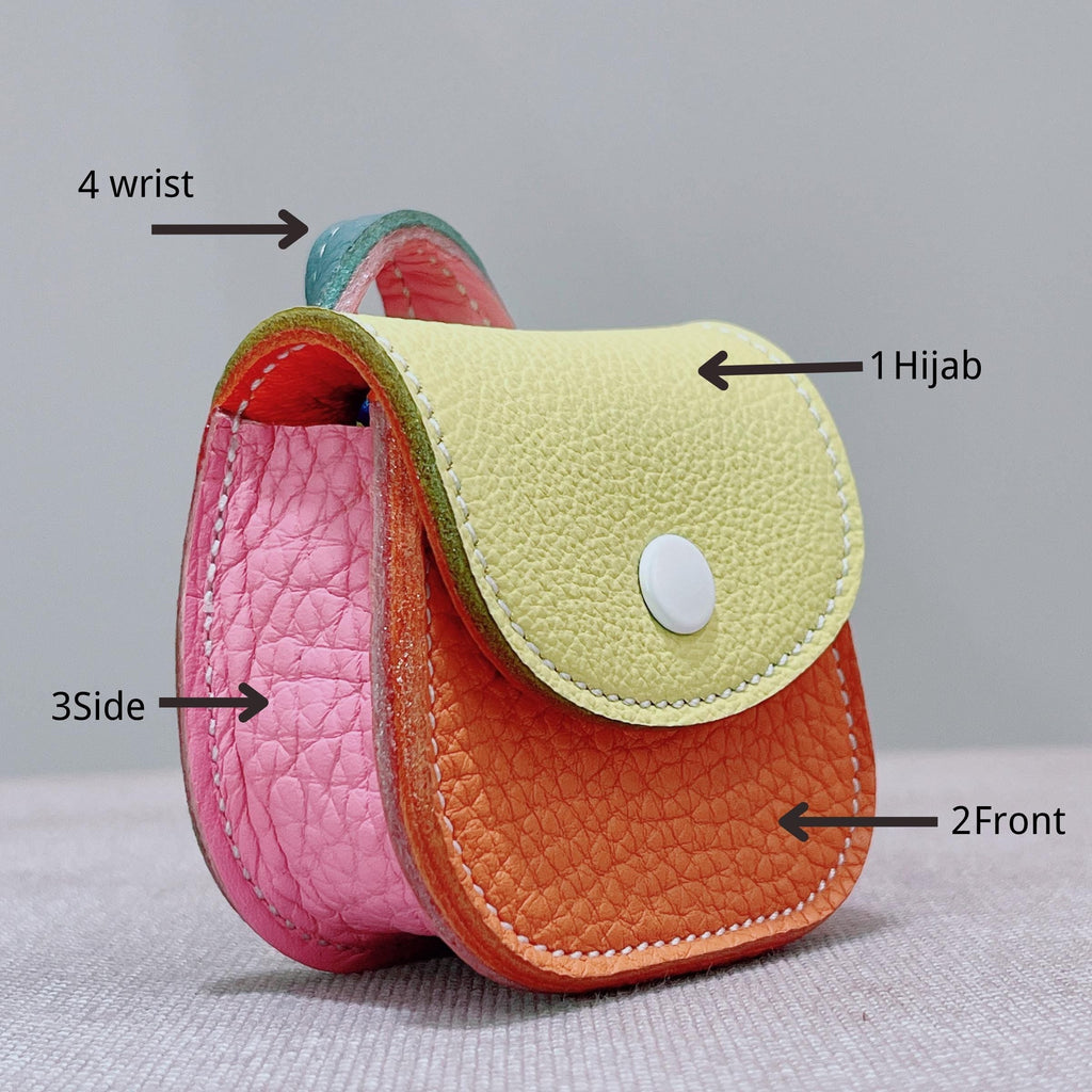 Personalized Leather AirPod Case: AirPods Case - Custom Apple Accessory, Compatible with All AiePods