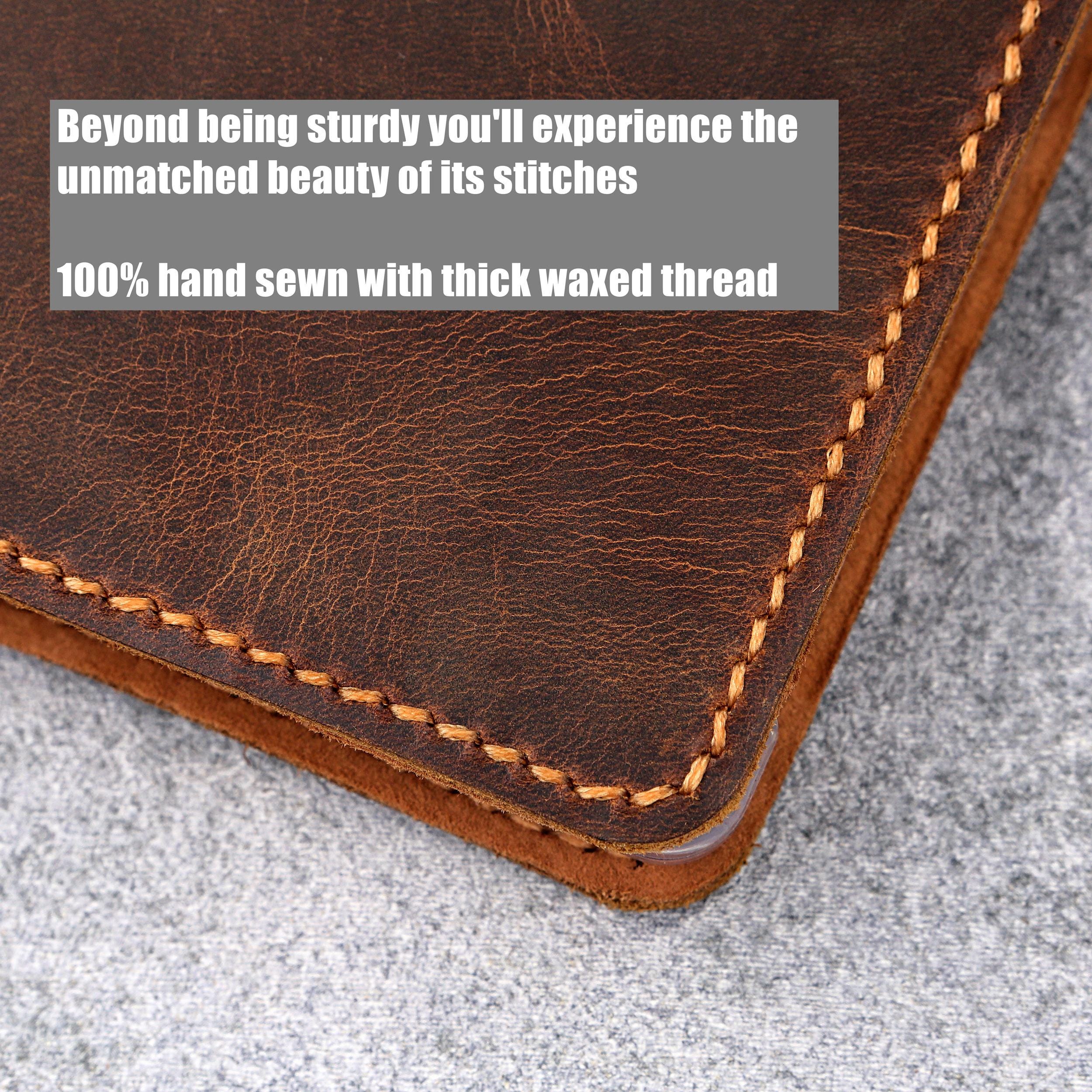 Rustic Genuine Leather Book Folio Case cover for reMarkable Paper Pro Move U11-LCRM