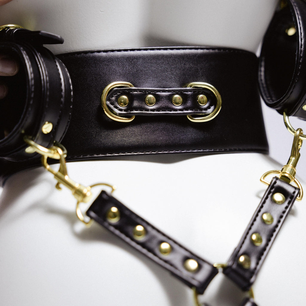 Thigh Harness Belt,Faux Leather Harness Straps,Bondage Harness,Fetish Strap Gear,Hip Harness Straps,Adjustable Strap Harness,Body Strap Gear