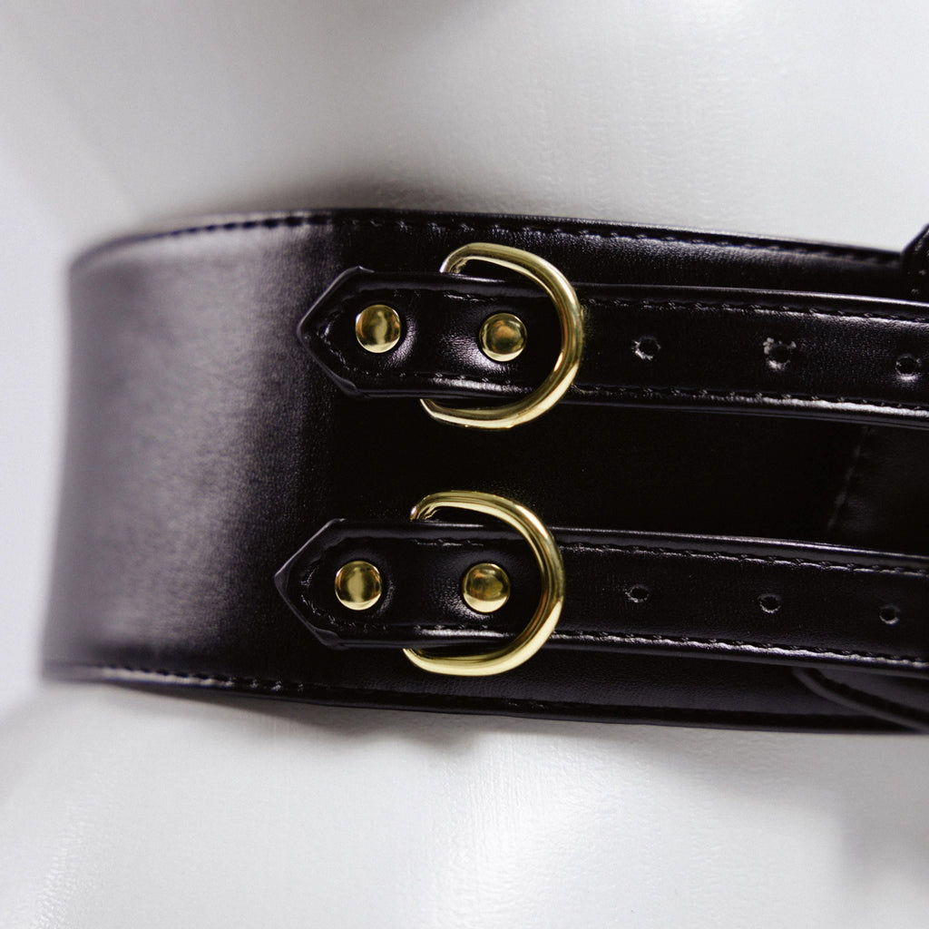 Thigh Harness Belt,Faux Leather Harness Straps,Bondage Harness,Fetish Strap Gear,Hip Harness Straps,Adjustable Strap Harness,Body Strap Gear