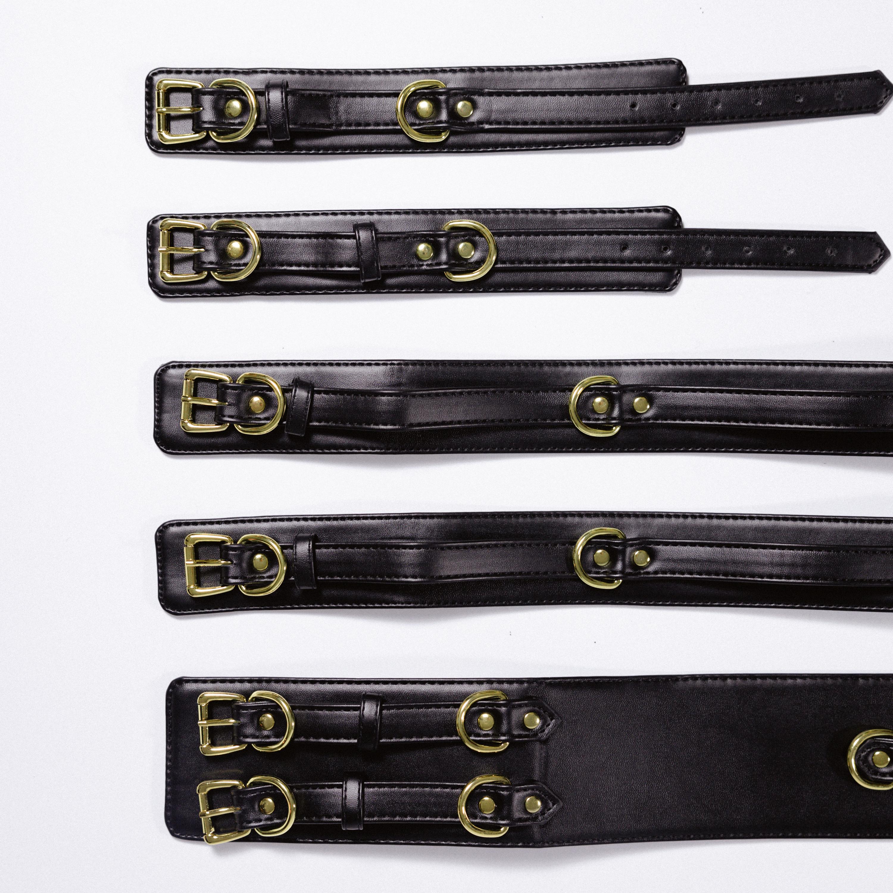 Thigh Harness Belt,Faux Leather Harness Straps,Bondage Harness,Fetish Strap Gear,Hip Harness Straps,Adjustable Strap Harness,Body Strap Gear