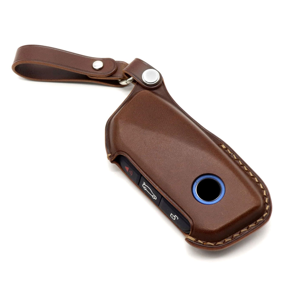 Handmade Leather BMW Key Fob Cover: Italian Buttero Leather