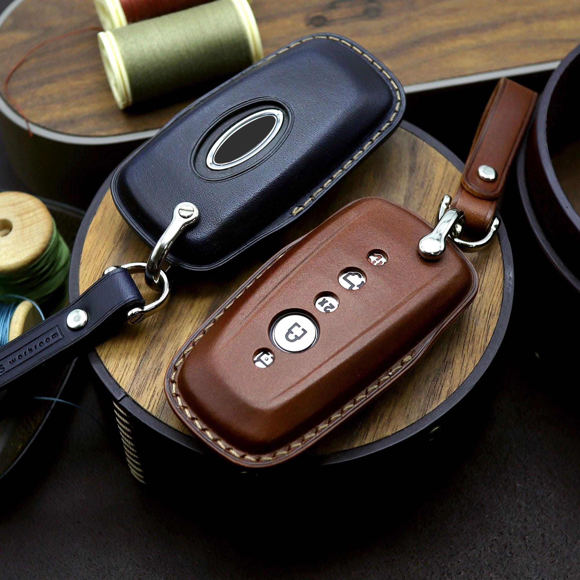 Buttero Leather Ford Key Fob Cover - Handmade Car Accessories