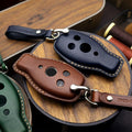 Leather Benz Car Key Fob Cover: Handmade Italian Leather