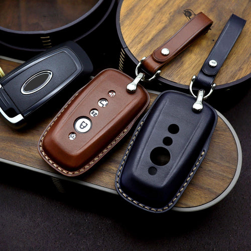 Buttero Leather Ford Key Fob Cover - Handmade Car Accessories