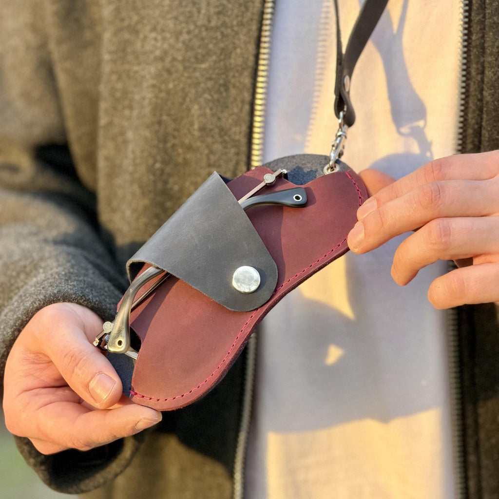 Eyewear case, leather eyeglass holder, glasses cover, leather sunglasses case, personalized gift for him, father's day gift