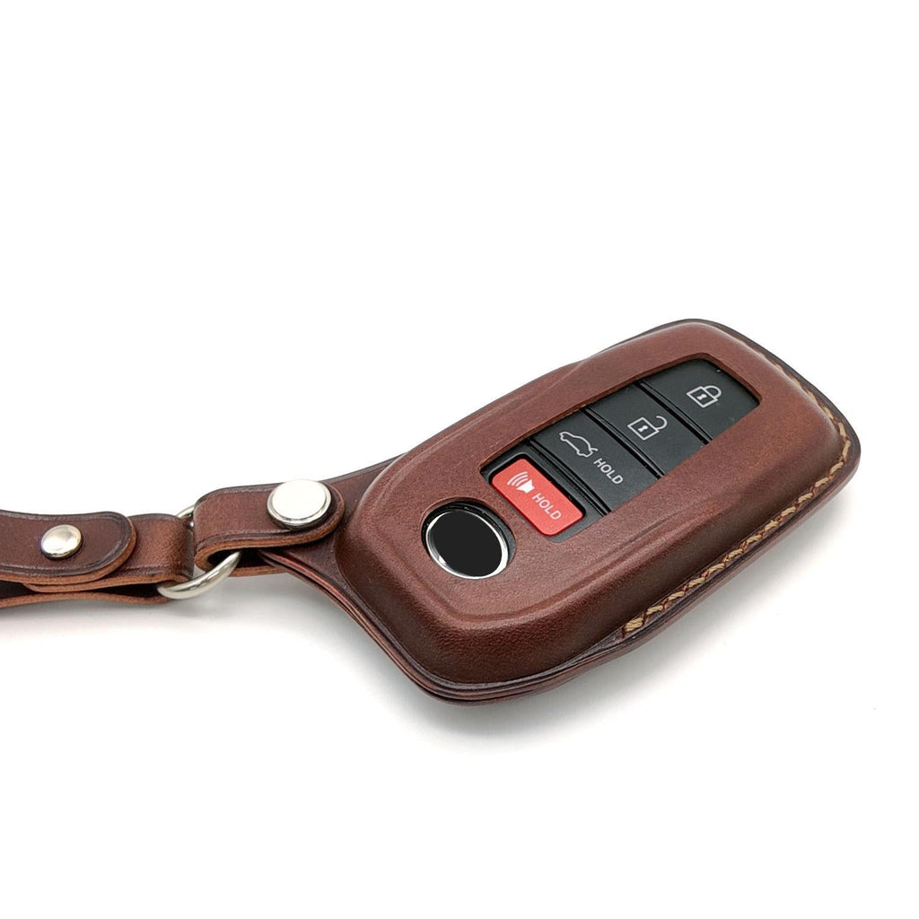 Toyota Key Case, Handcrafted Leather Car Key Fob Cover