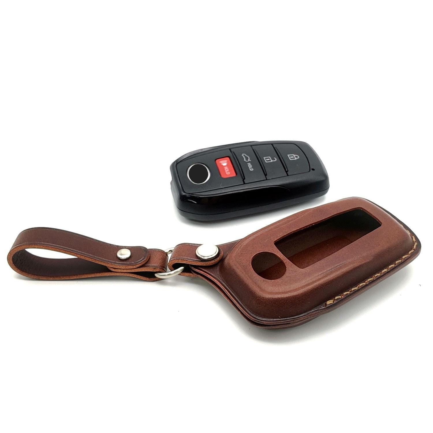 Toyota Key Case, Handcrafted Leather Car Key Fob Cover