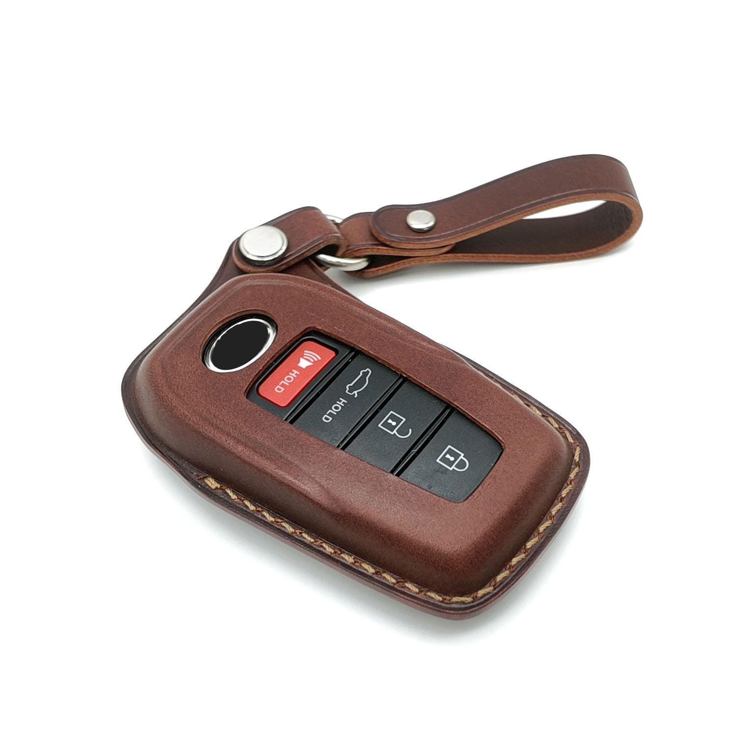 Toyota Key Case, Handcrafted Leather Car Key Fob Cover