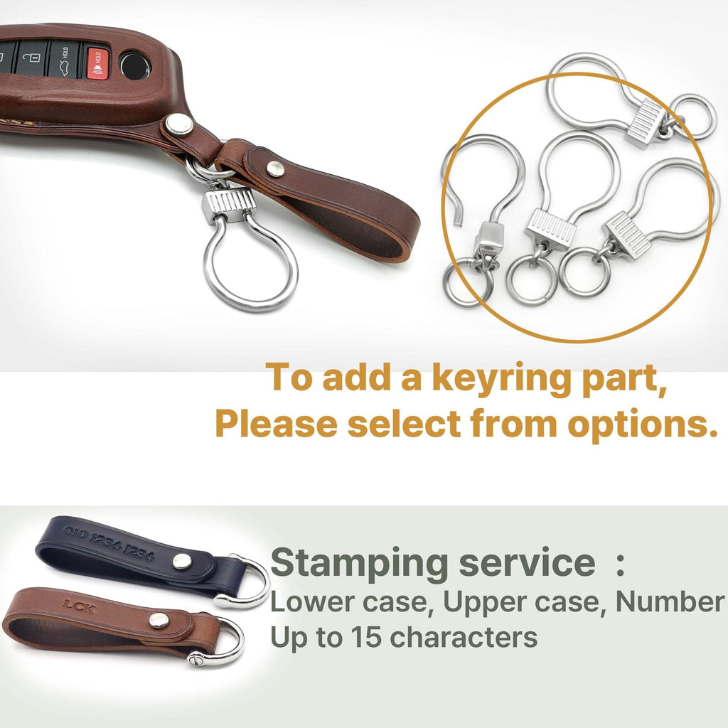 Toyota Key Case, Handcrafted Leather Car Key Fob Cover