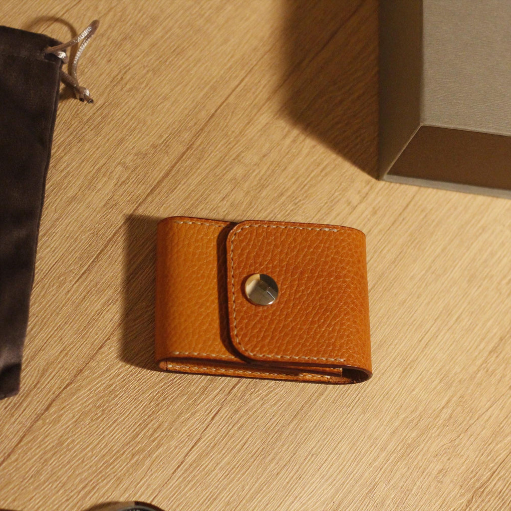 Leather Card Holder Wallet Handmade Italian Leather Slim Card Case Minimalist Wallet Personalized Gift for Men Women