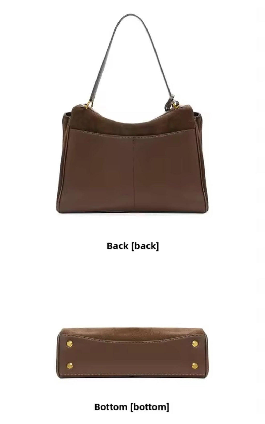 Rodeo Genuine Leather Tote Bag for Women – Large Capacity Frosted Cowhide Shoulder Handbag