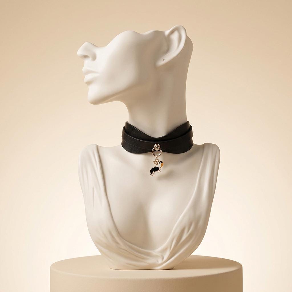 Leather human collar, Leather collar set, Collar leash set, Leather choker, Sub collar, Bondage restraint, Day collar, Leather collar choker